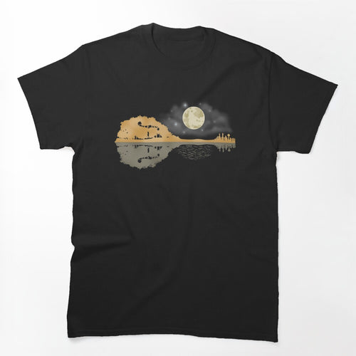 Mandolin Men Country Music Moon Bluegrass Mandolin Shirt
