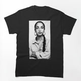 Sade Black And White Portrait Shirt