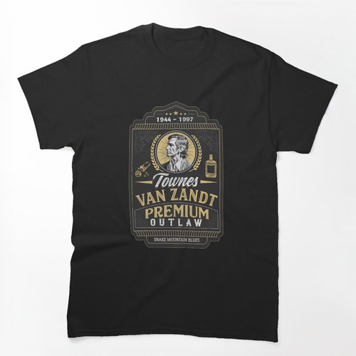 Townes Van Zandt Outlaw Shirt