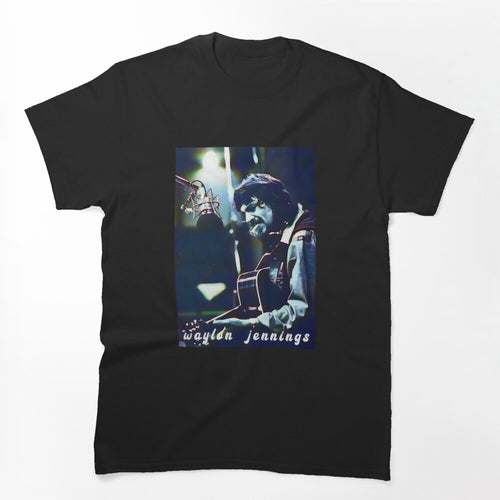 Waylon Jennings - Vintage 7 414 Shirt