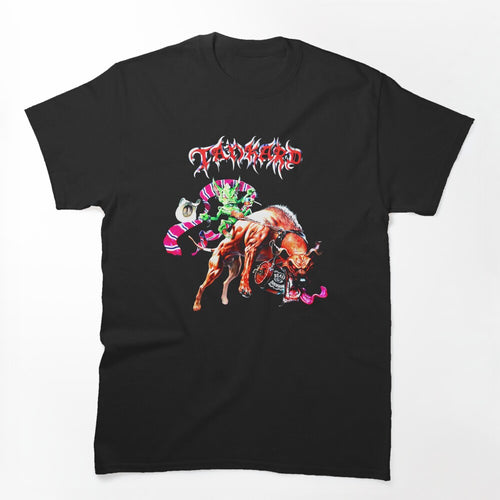 Alien With Dog Crossover Thrash Shirt