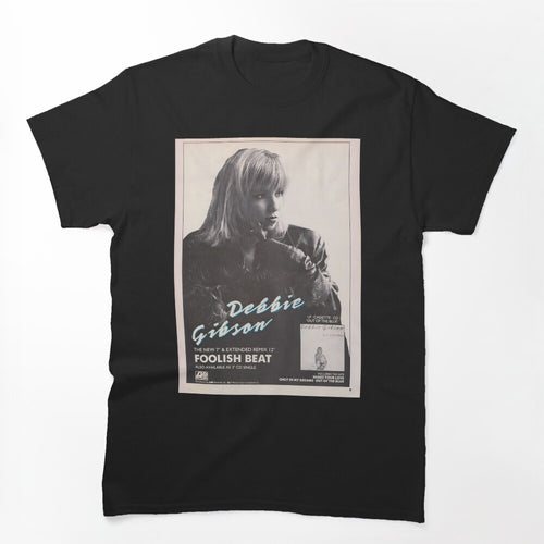 Debbie Gibson Foolish Beat 80s Pop Icon Shirt
