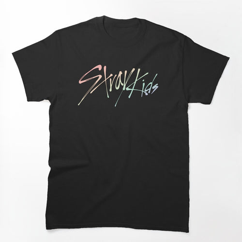 Stray Kids Pastel Rainbow Shirt