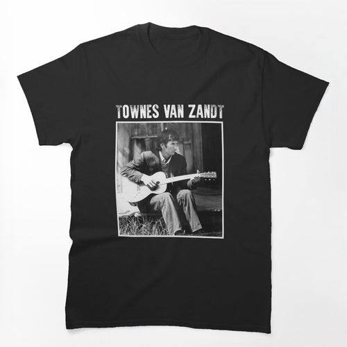 Townes Van Zandt TVZ Texas Troubadour Delta Momma 80s Shirt