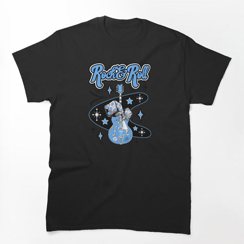 Rockabilly 50s Sock Hop Vintage Guitar Doo Wop Rock And Roll Shirt