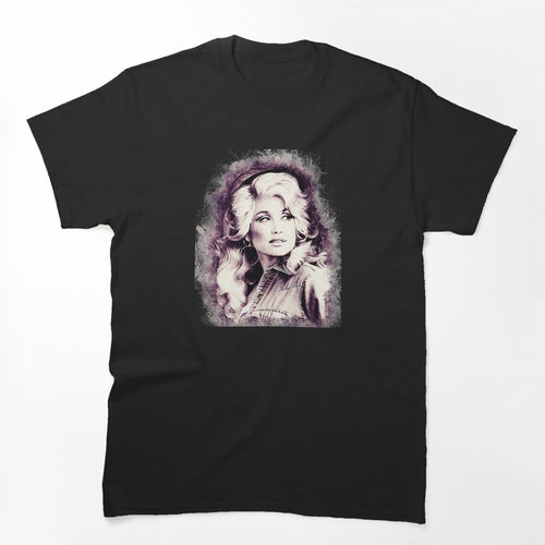 Dolly Parton Acrylic Ink Shirt