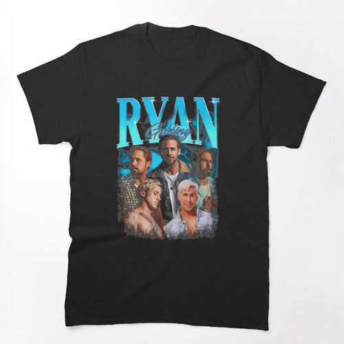 Blond Handsome Actor Photo Collage Shirt