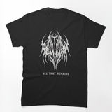 Gothic Metal Logo All That Remains Dark Shirt