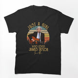 Just A Girl Who Loves James Taylor Legend Shirt