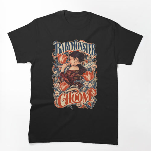 BABYMONSTER Asa Choom Consert Floral Art For Monstiez Shirt