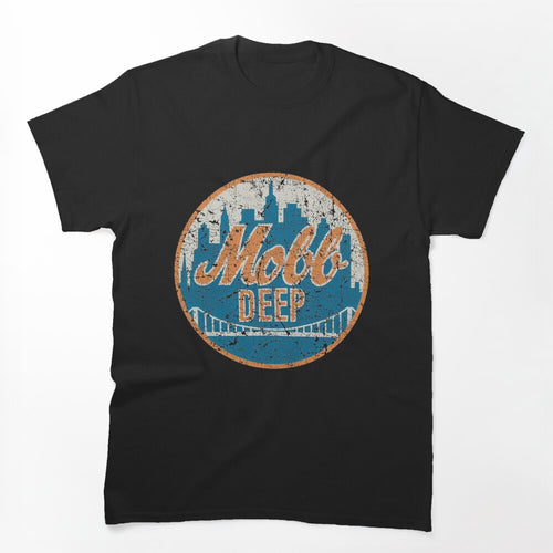 Mobb Deep Queens New York Vintage 90S Hip Hop Graphic Design Shirt