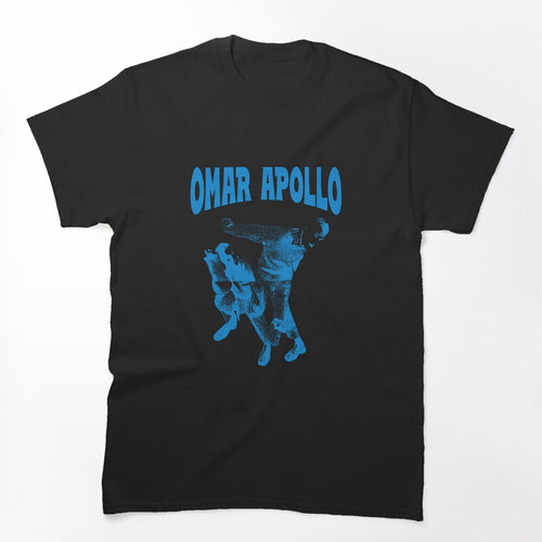 Blue Pop Art Neo Soul Singer Shirt