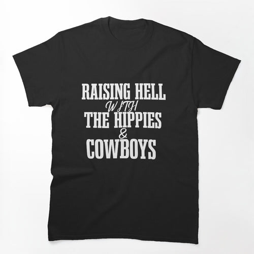 Raising Hell With The Hippies And The Cowboys Cody Jinks Tour Shirt