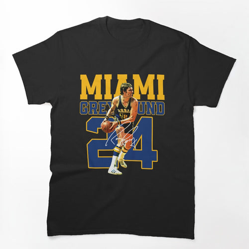 Rick Barry Basketball Legend Signature Vintage Retro 80s 90s Bootleg Shirt