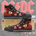 AC/DC High Top Canvas Shoes – HUANNM 800