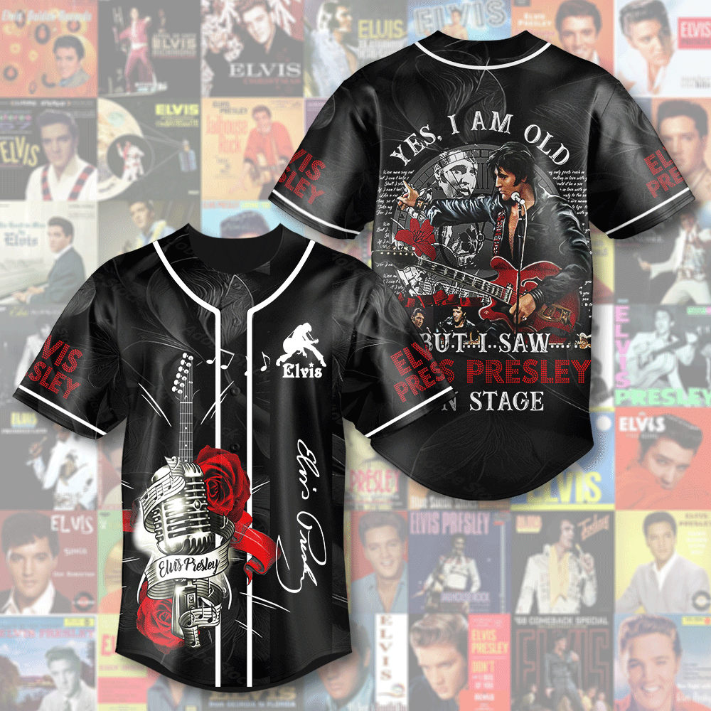Elvis Presley Baseball Jersey – HUANNM 4647