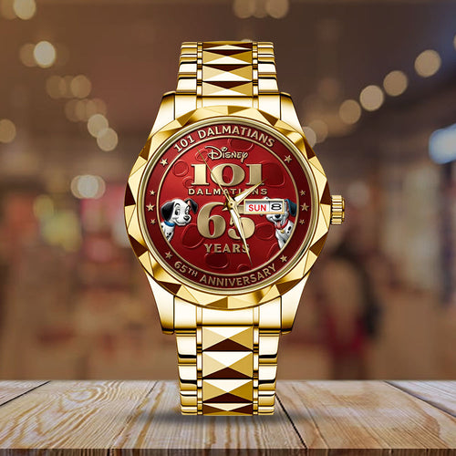 101 Dalmatians 65th Anniversary Alloy Luxury Quartz Watch – TMTHU3123