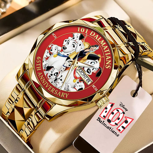 101 Dalmatians 65th Anniversary Alloy Luxury Quartz Watch – TMTHU3125