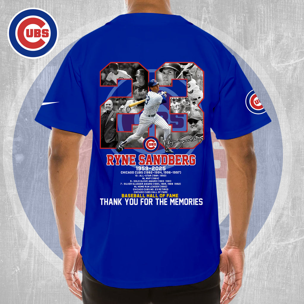 Chicago Cubs x Ryne Sandberg Baseball Jersey – MAITM 12409