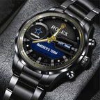 Dallas Cowboys x Rolex Black Stainless Steel Watch – MAITM6755