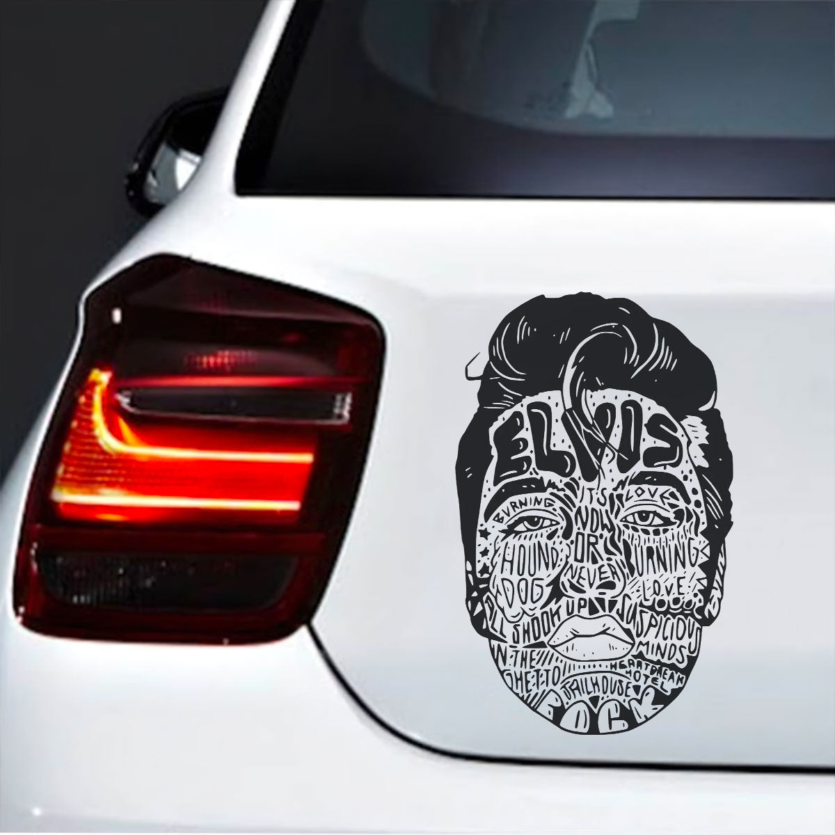 Elvis Presley Car Sticker – MAITM 6528