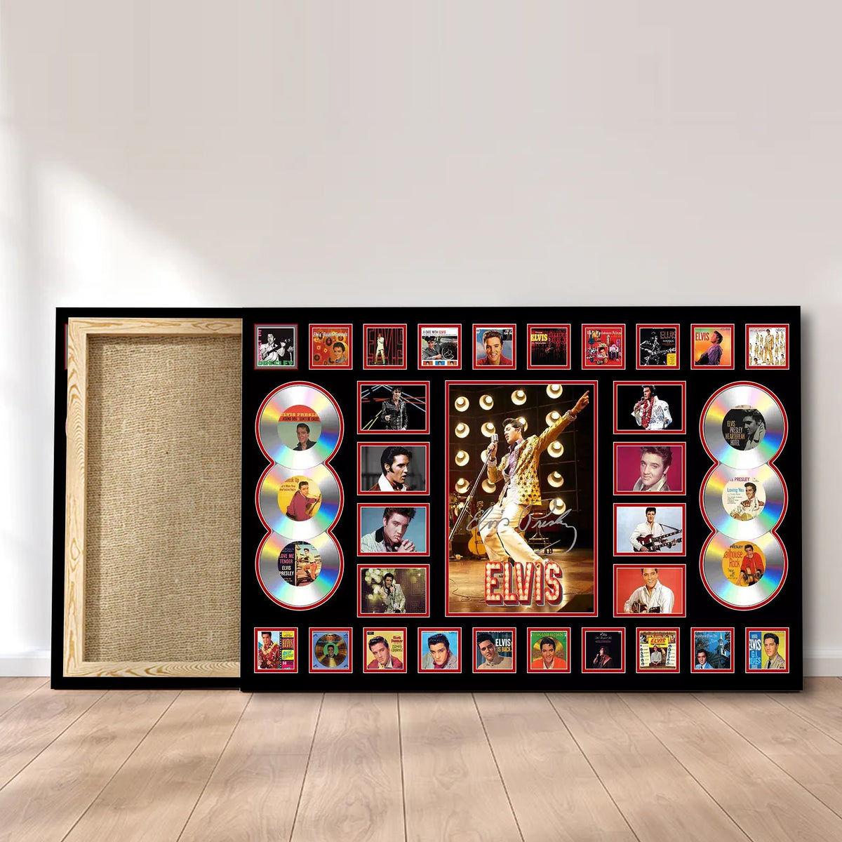Elvis Presley Rectangle Canvas With Inner Frame – MAITM 8997.1