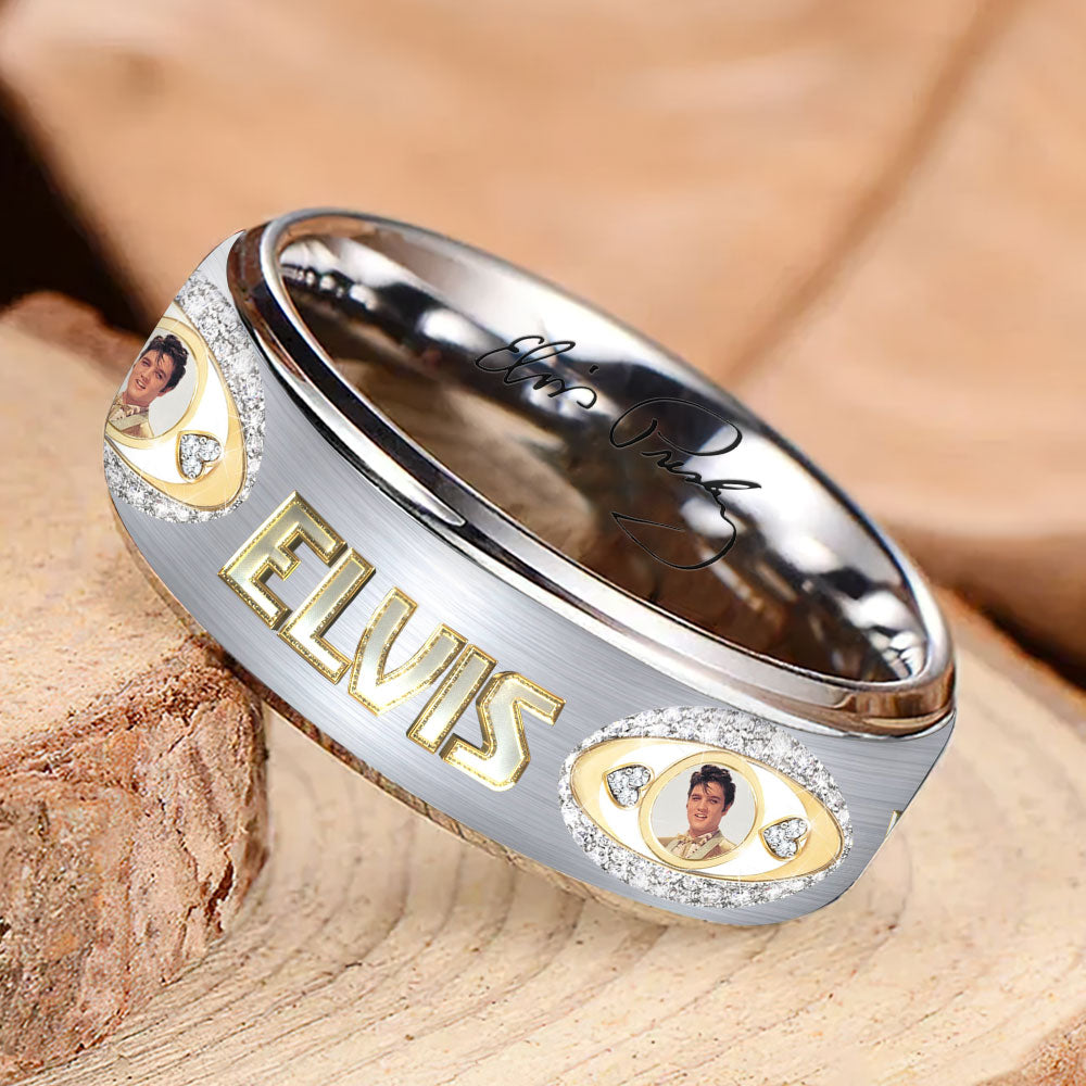 Elvis Presley Custom Alloy Ring – MAITM 12132