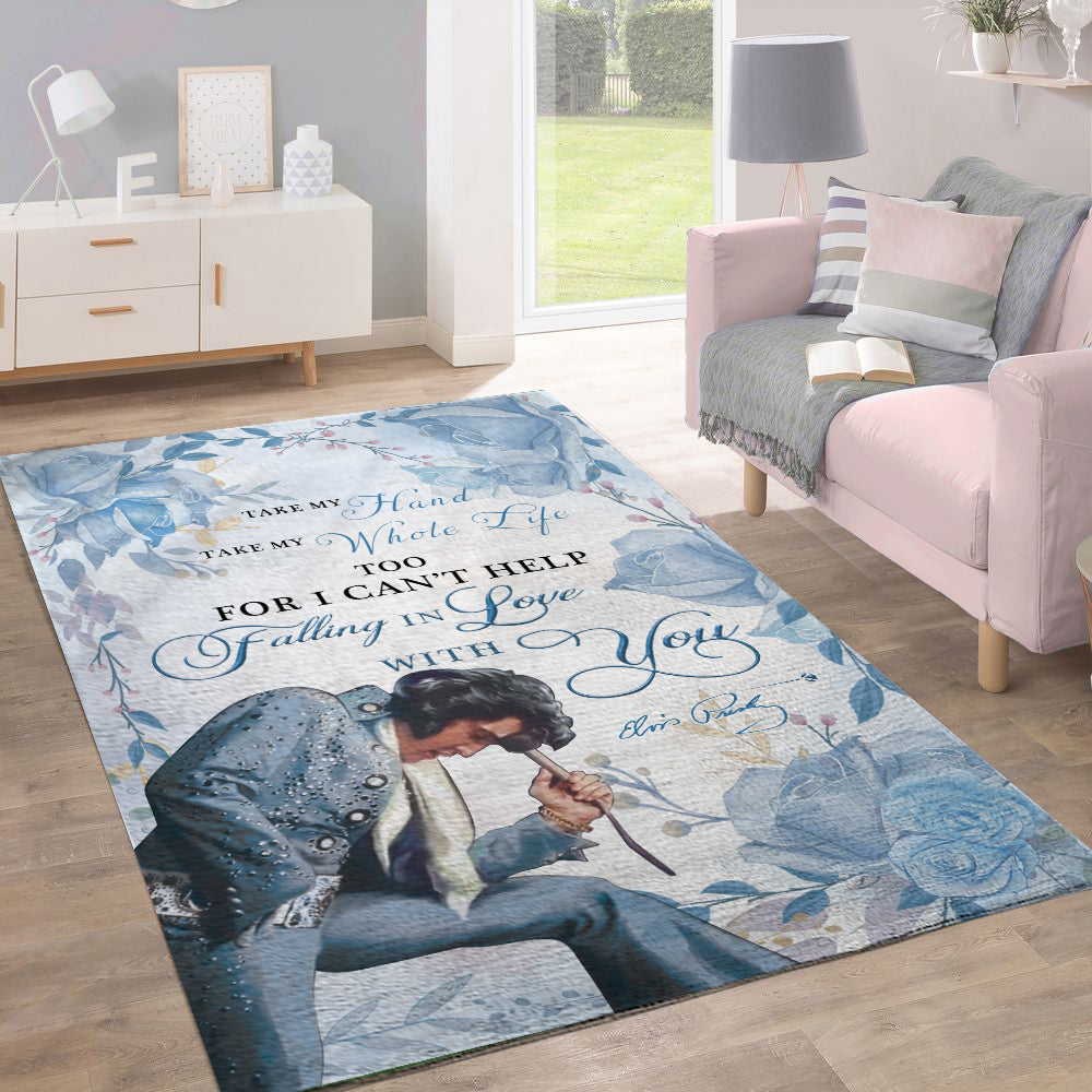 Elvis Presley Rectangular Rug – MAITM 8842