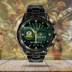 Green Bay Packers x Rolex Black Stainless Steel Watch – MAITM7526