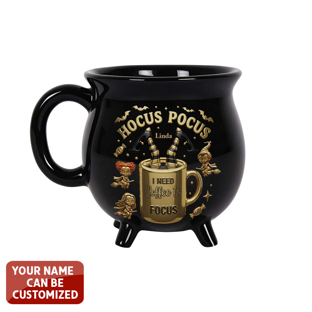 Personalized Hocus Pocus 13oz Cauldron Mug – MAITM12748