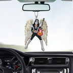 KISS x Ace Frehley Custom shape 2-sided Acrylic Car Ornament – MAITM13490