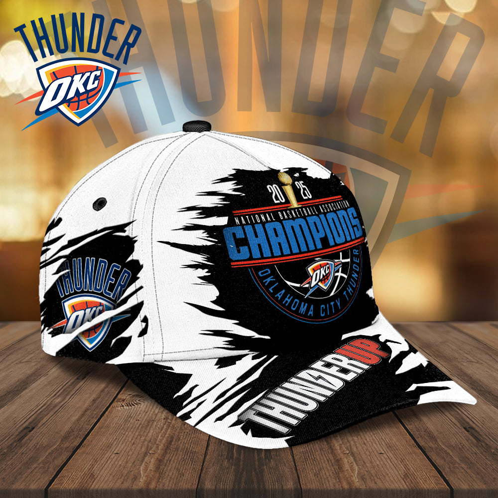 Oklahoma City Thunder 2025 NBA Champions Classic Cap – MAITM 11756