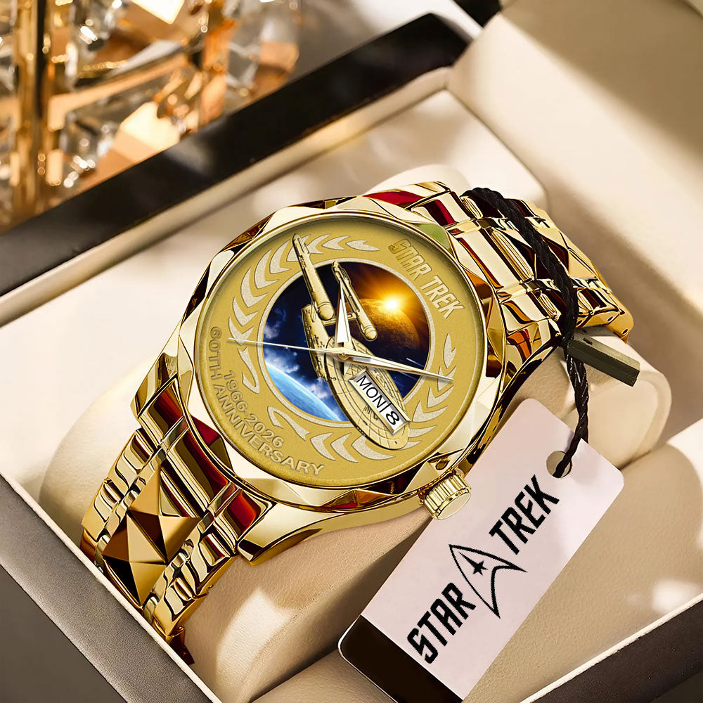 Star Trek 60th Anniversary Alloy Luxury Quartz Watch – MAITM12570