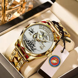 US Marine Corps Alloy Luxury Quartz Watch – MAITM 12179
