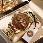 US Marine Corps Alloy Luxury Quartz Watch – MAITM 12530