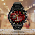US Marine Corps x Rolex Black Stainless Steel Watch – MAITM 12175
