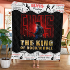 Elvis Presley Quilt Blanket 1- HOATT 1133