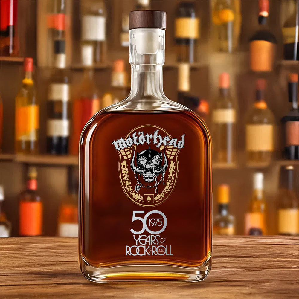Motörhead 25oz Empty Whiskey Bottle – GNE4702