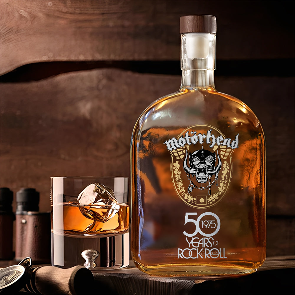 Motörhead 25oz Empty Whiskey Bottle – GNE4702