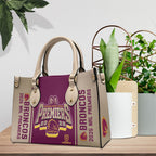 Brisbane Broncos 2025 Premiers Leather HandBag – MAITM13337