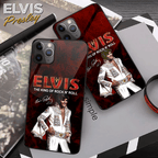 Elvis Presley Custom Shape 2-sided Keychain – HOATT 9022