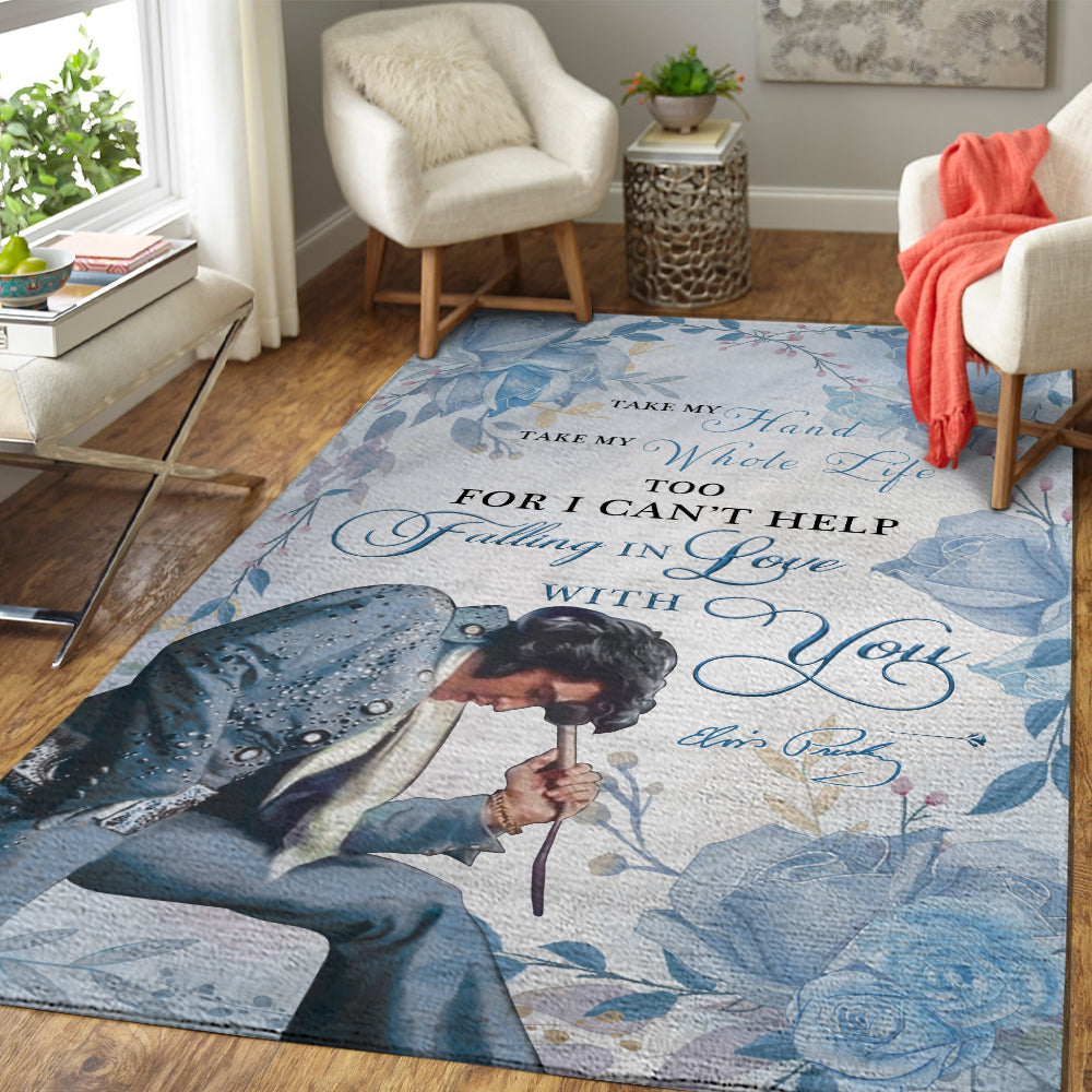 Elvis Presley Rectangular Rug – MAITM 8842