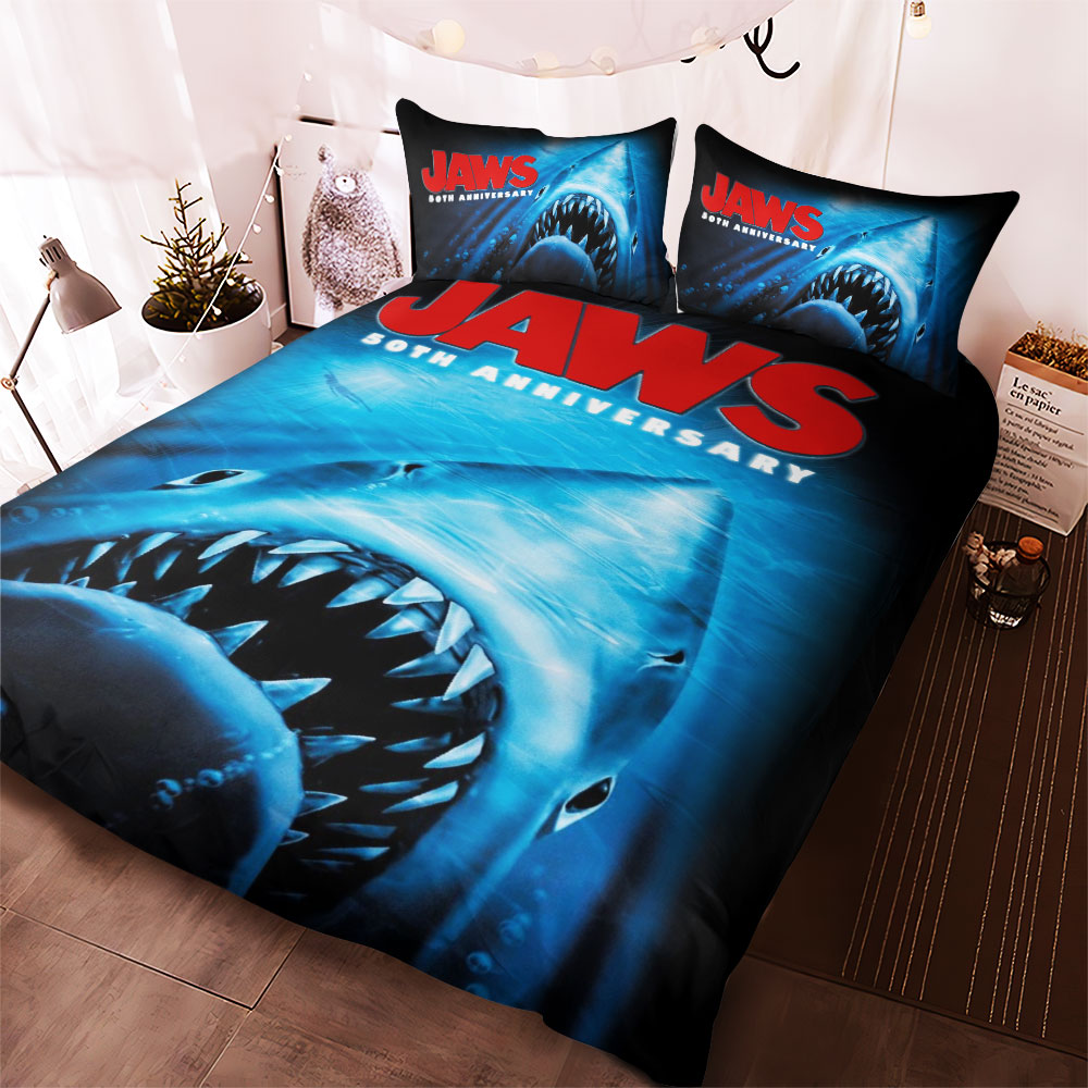 Jaws 3-Piece Duvet Bedding Set – MAITM 11117