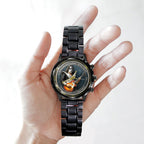 KISS x Ace Frehley Black Stainless Steel Watch – MAITM13468