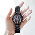 KISS Black Stainless Steel Watch – MAITM 7067