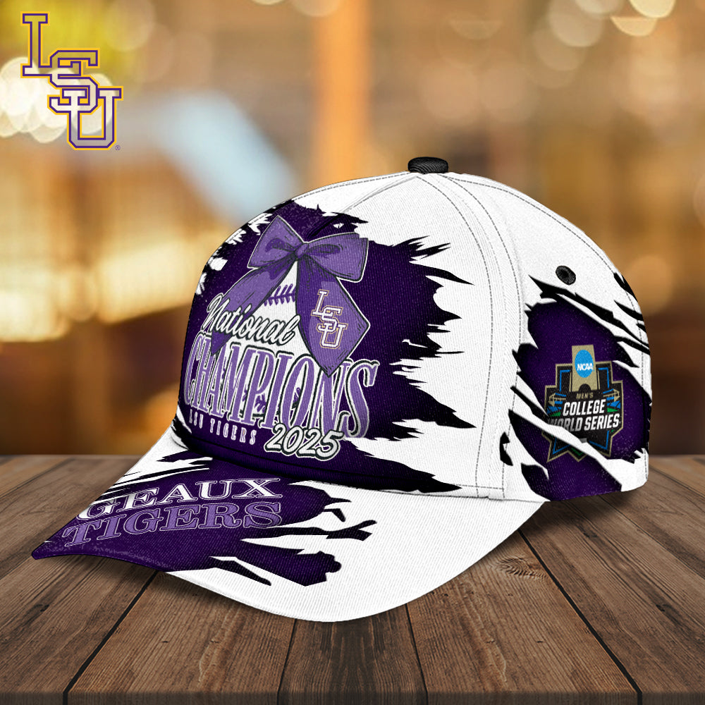LSU Tigers Baseball 2025 National Champions Classic Cap – MAITM 11842
