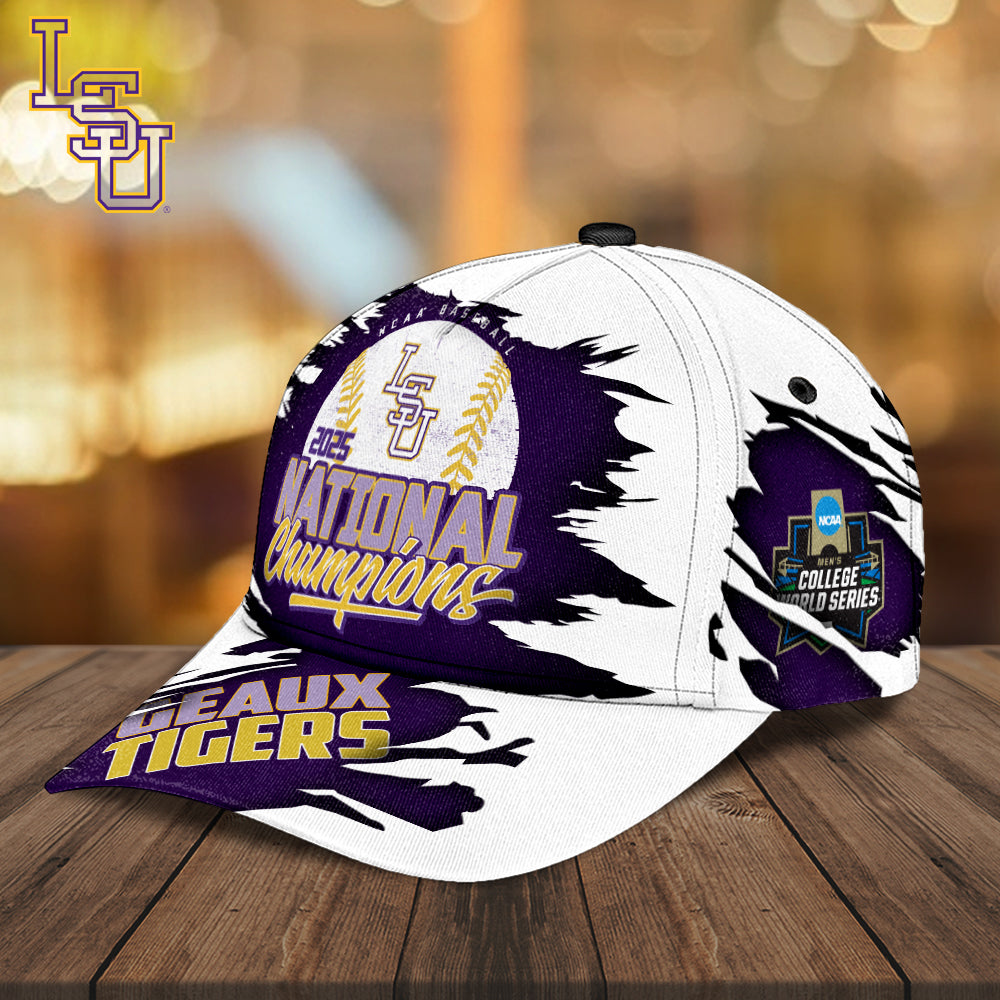 LSU Tigers Baseball 2025 National Champions Classic Cap – MAITM 11874