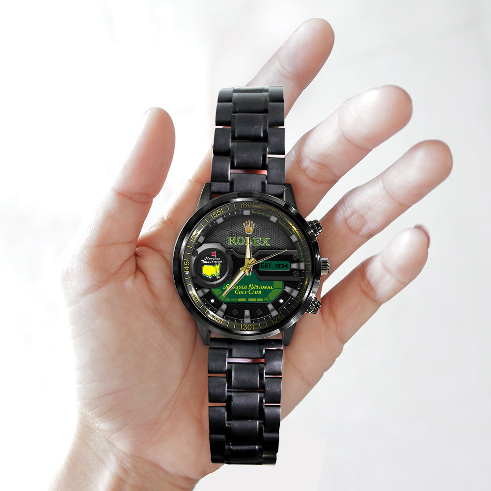 Masters Tournament x Rolex Black Stainless Steel Watch – MAITM 6293