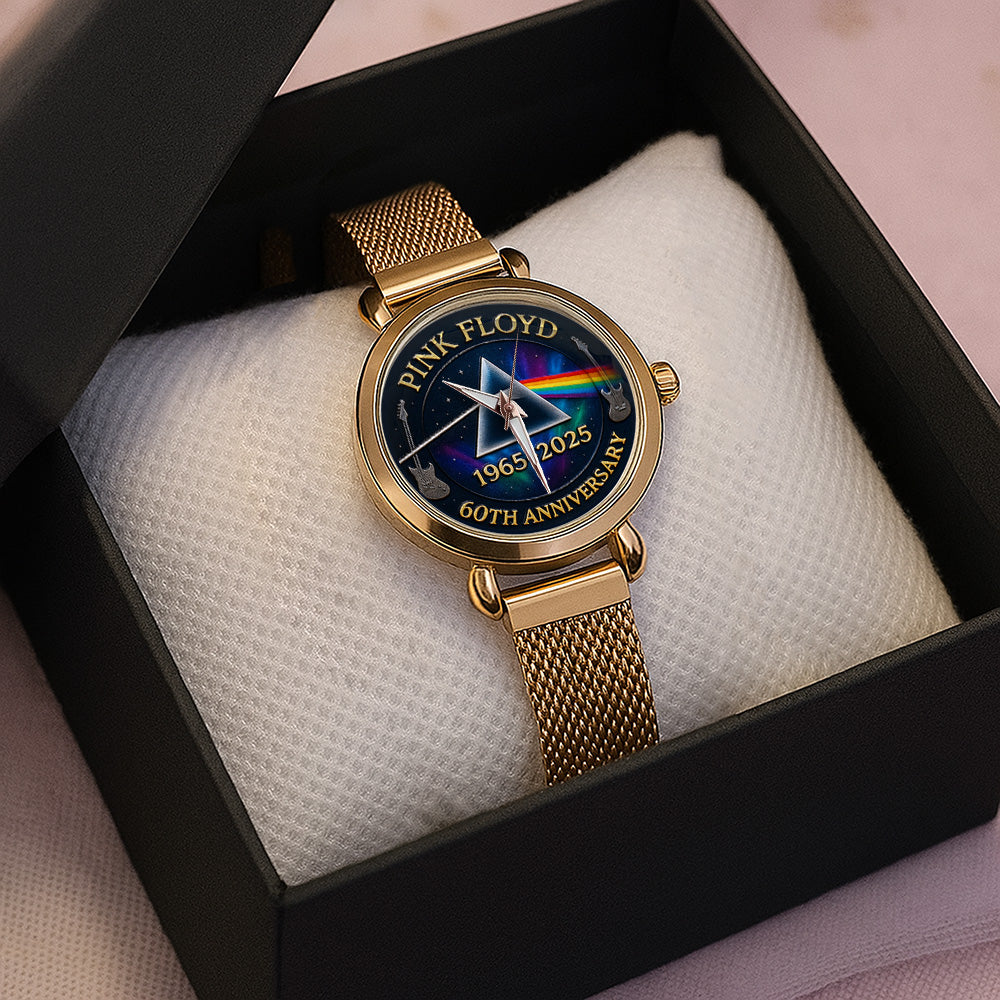 Pink Floyd Mesh Strap Quartz Watch – MAITM12602