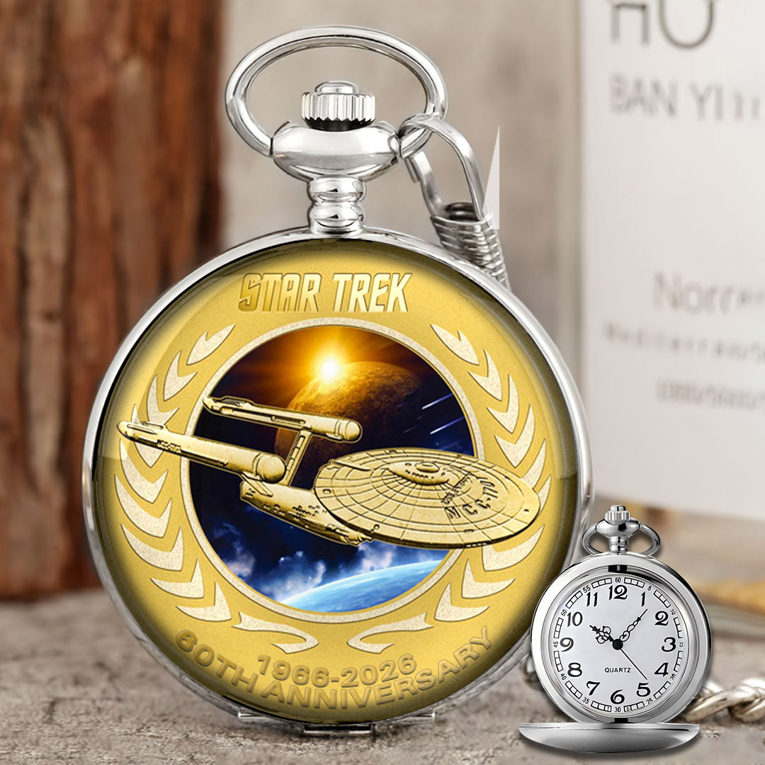 Star Trek 60th Anniversary Pocket Watch – MAITM12610
